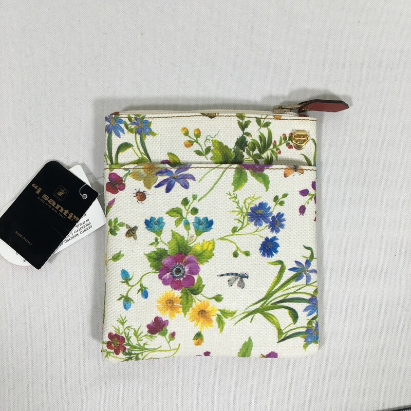 I Santi Italian Leather, Floral, Size: Clutches
made in italy