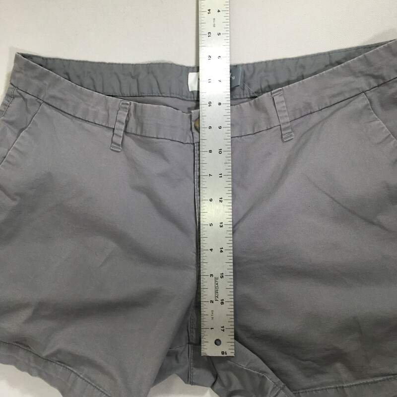 Old Navy Linen Shorts, Grey, Size: 12