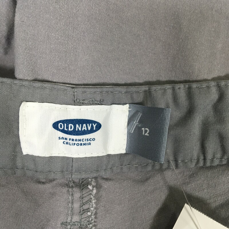 Old Navy Linen Shorts, Grey, Size: 12