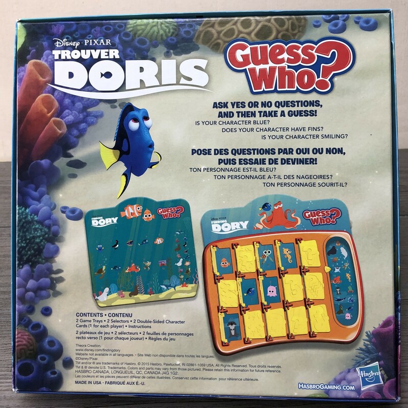 Finding Dory Guess Who, Multi, Size: 5Y+