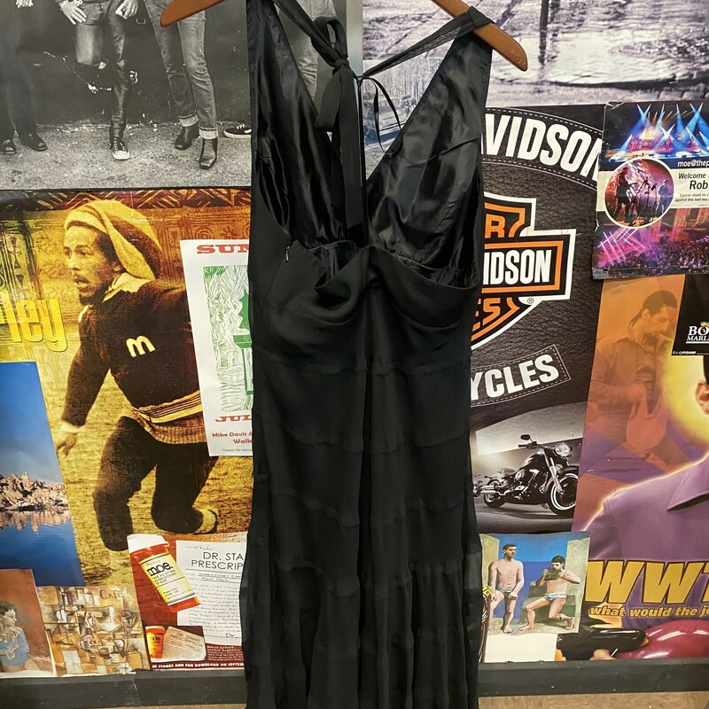 BRAND NEW WITH TAGS Jones Wear Dress black halter dress size 14