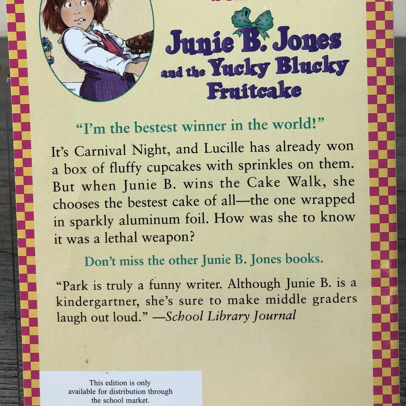 Junie B Jones And The Yucky Blucky Fruitcake, Multi, Size: Series
