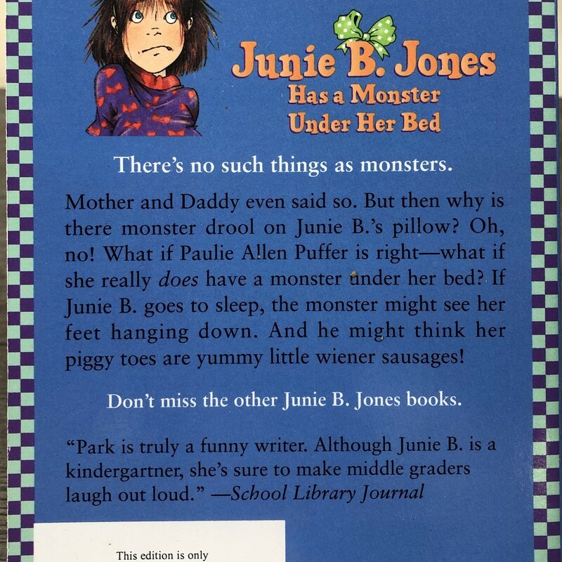 Junie B Jones Has A Monster Under Her Bed, Multi, Size: Series