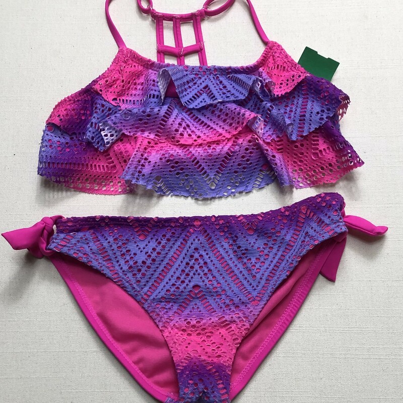 Vigoss Bathing Suit 2pcs, Pink, Size: 10-12Y