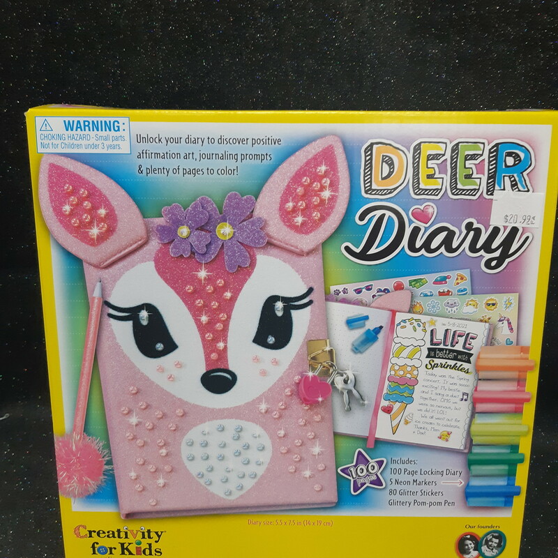 Deer Diary, 6+, Size: Create