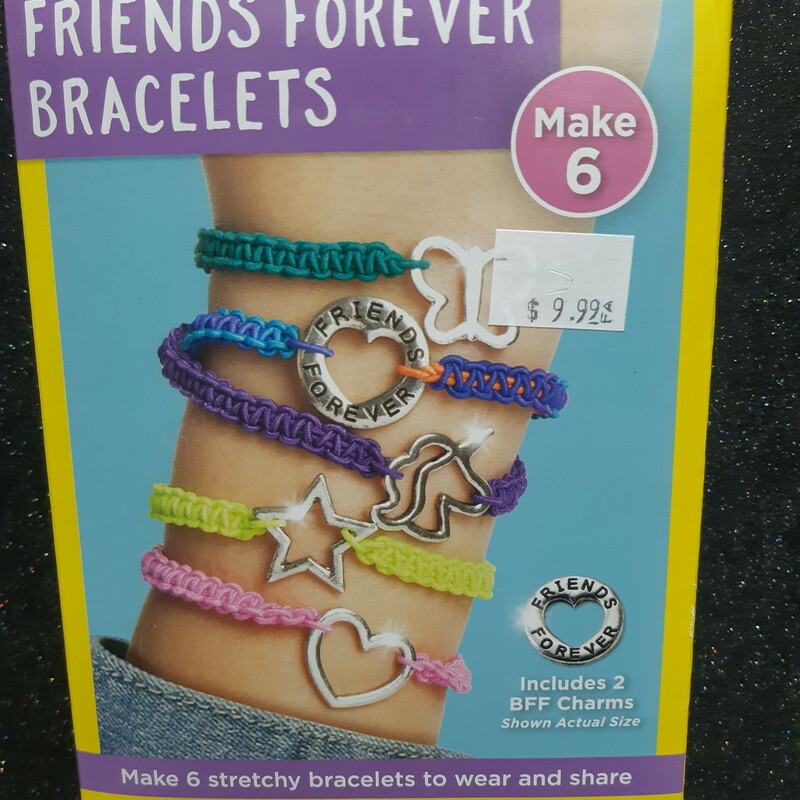 Friends Forever Bracelets, 5+, Size: Create