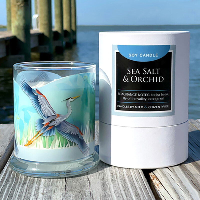 Sea Salt Orchid - Candle