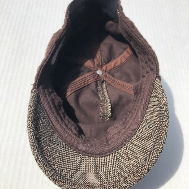 Sand Cassel Kids Hat, Brown, Size: 6-12M