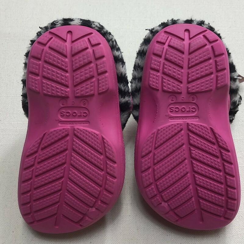 Crocs Lined, Pink, Size: 6-7T