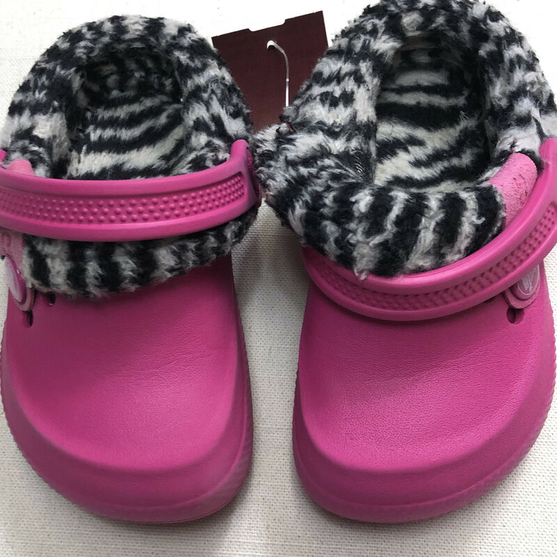Crocs Lined, Pink, Size: 6-7T