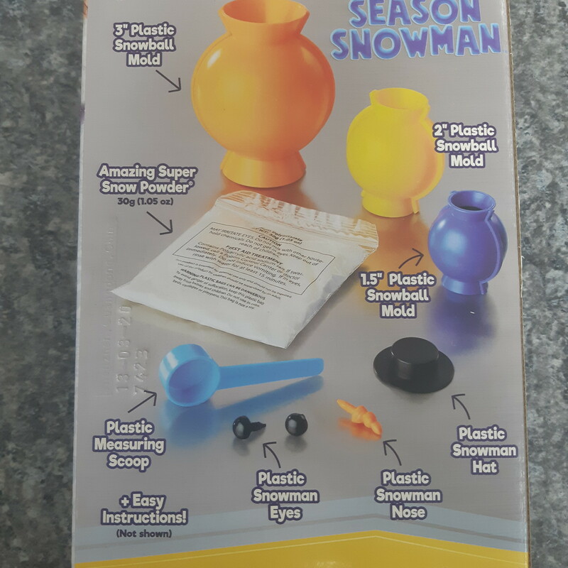 All Season Snowman, 4+, Size: ScienceKit