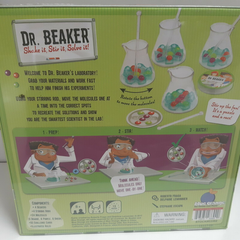 Dr Beaker, 8+, Size: Game