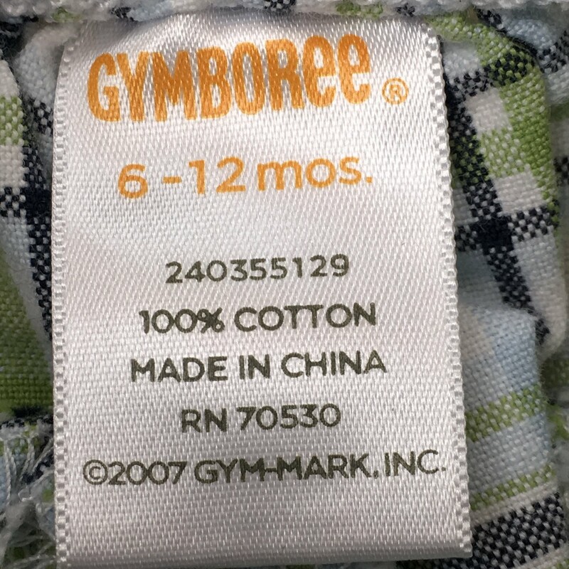 Pants
Gymboree
Size: 6/12m - B

Due to the nature of consignment, any known flaws will be described; ALL SHIPPED SALES ARE FINAL. All items are currently located inside Pipsqueak Resale Boutique as a store front, items purchased on location before items are prepared for shipment will be refunded.