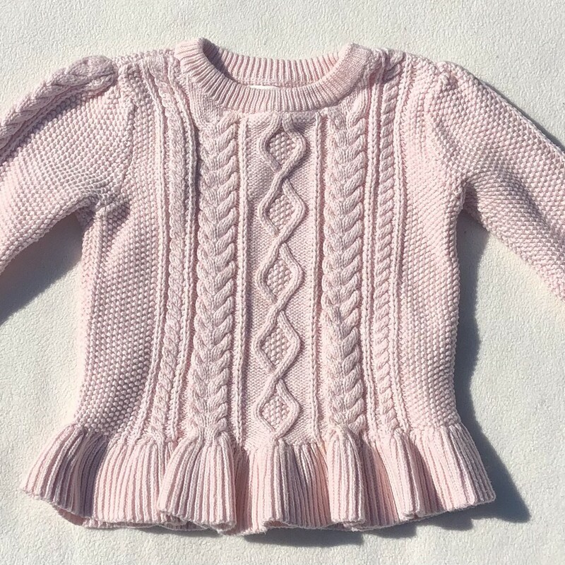 Baby Gap Cable Knit Shirt, Pink, Size: 4Y