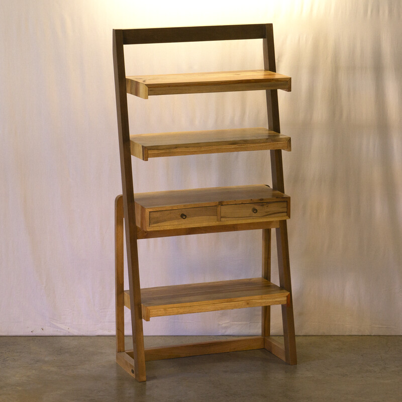 Rowans Assertive Shelves

Size: 71.5H x 34W x 16D

A Part of the Solution
Tropical Salvage positions business to assist in tropical forest conservation, climate change mitigation and environmental education, Tropical Salvage uses the marketplace to drive positive change.

We build furniture and homewares to last for generations, Tropical Salvage offers people a choice to buy extraordinary expressions of nature’s art and support tropical forest conservation.