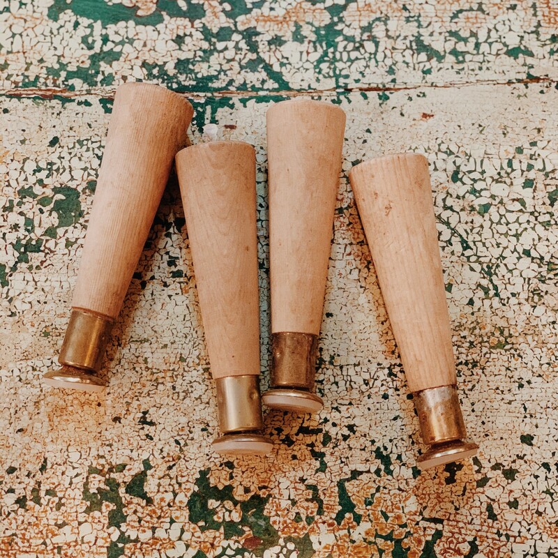 The perfect mid century legs to complete your next furniture flip or DIY! The listing is for one leg at $3 a piece.