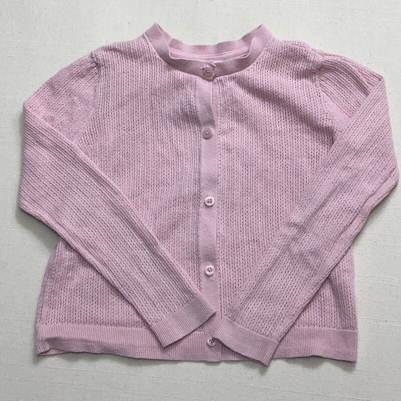 Gap Knit Cardigan, Pink, Size: 6-7Y