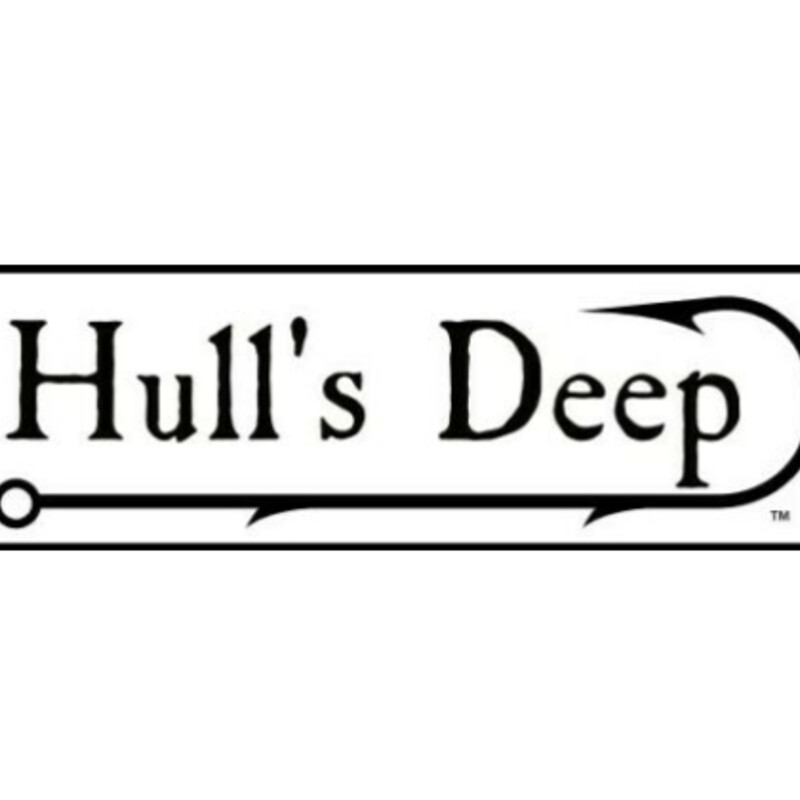 Boating Stickers Hull's Deep Buoyancy Indicator- Put this sticker on your boat!.  6\" x 2\" Marine-grade stickers.  Put this sticker on your boat to mark where the water line should be.  You'll be able to detect even small amounts of buoyancy loss with this well-placed sticker on the side or back of your boat.  Buy a few stickers and put one on your cooler and one on your truck while you're at it.