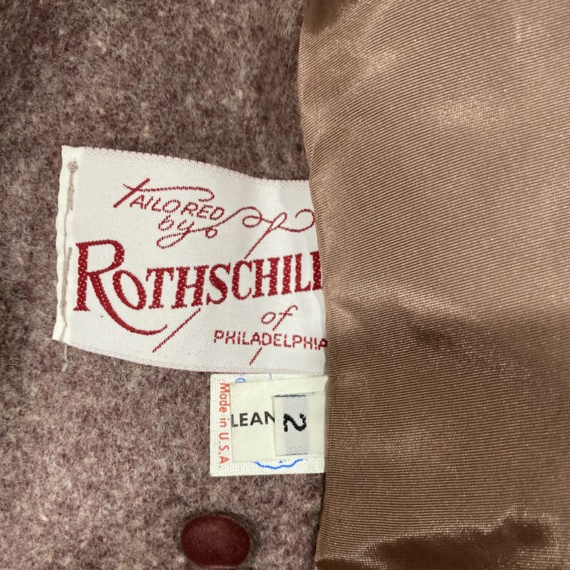 Rothschild, Purple, Size: 2