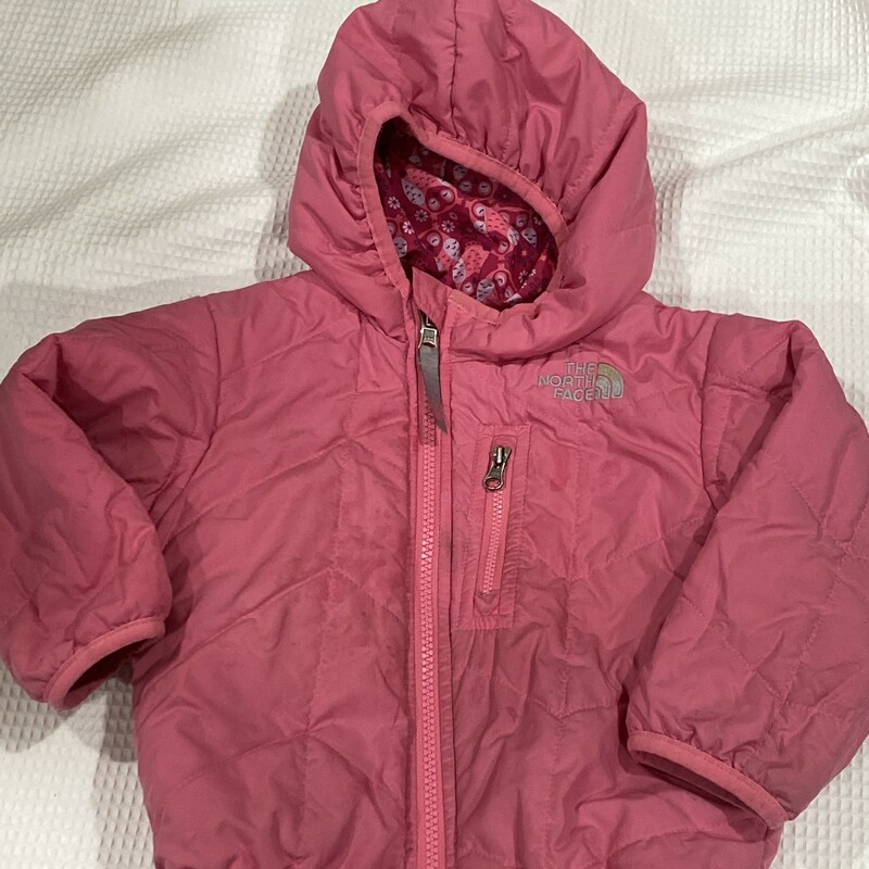 The North Face, Pink Owl, Size: 12-18 Mos