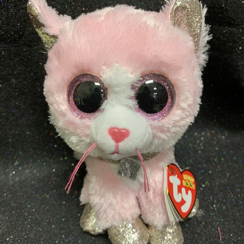 Fiona The Cat, Pink, Size: Plush