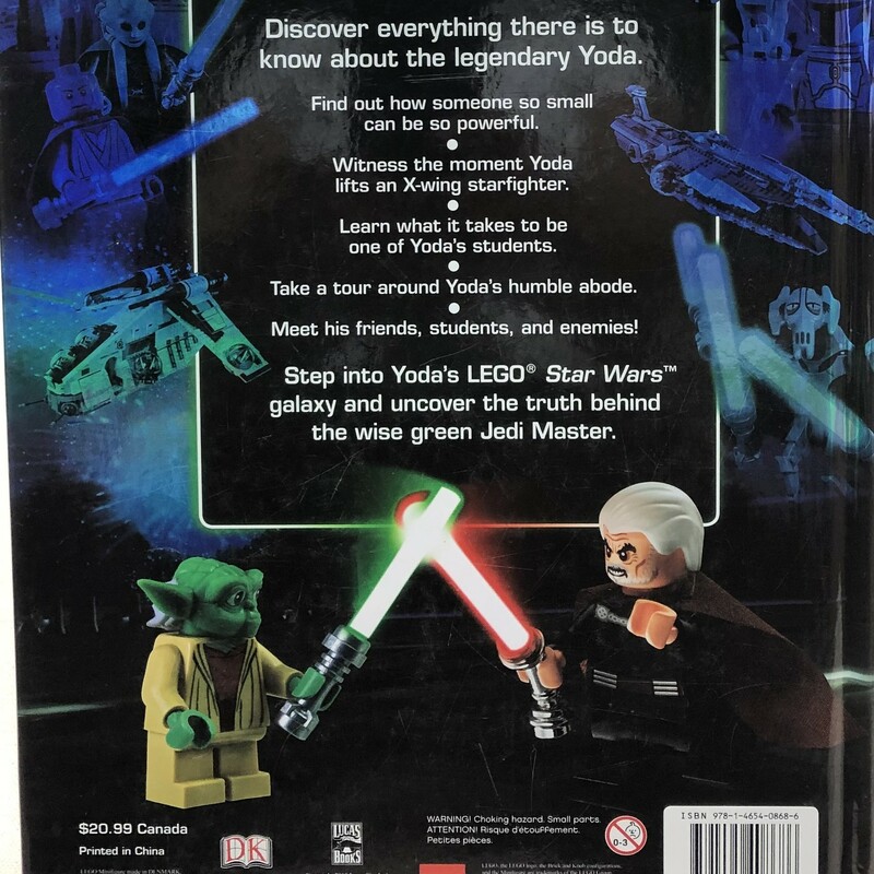 Lego Star Wars, Multi, Size: Hardcover
Does not include figurine.