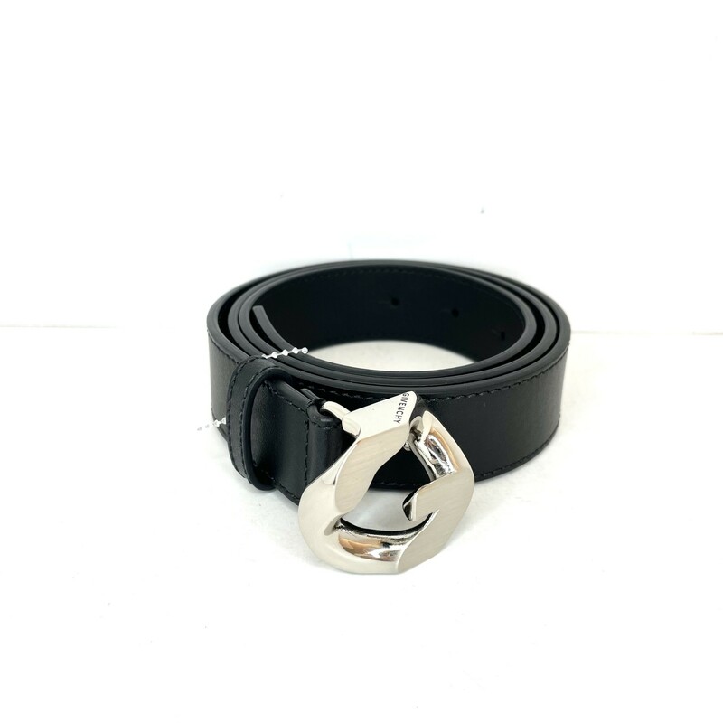 Givenchy G Chain Leather Belt, Size 85, $199.99