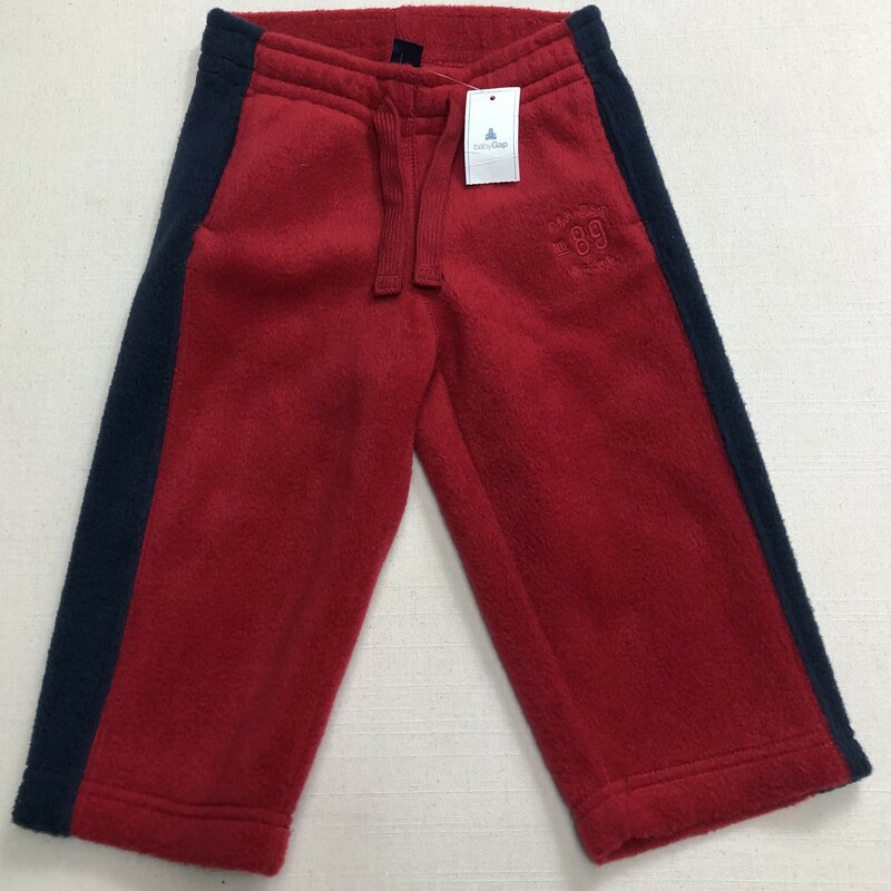 Gap Sweatpants, Red, Size: 18-24M
New with tag