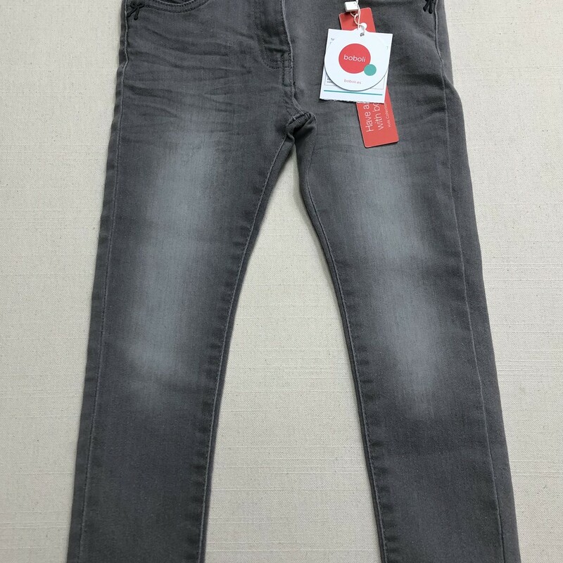 Boboli Jeans, Grey, Size: 4Y