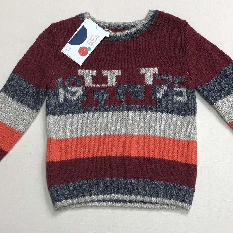 Boboli Sweater, Multi, Size: 4Y