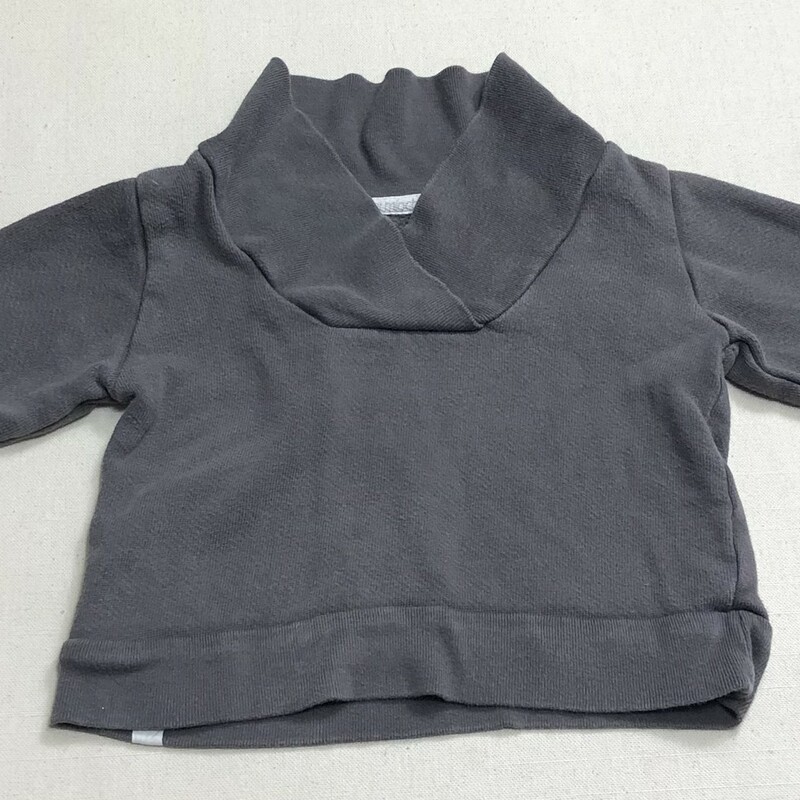 Mini Mioche Pullover Sweater , Grey, Size: 6-12M