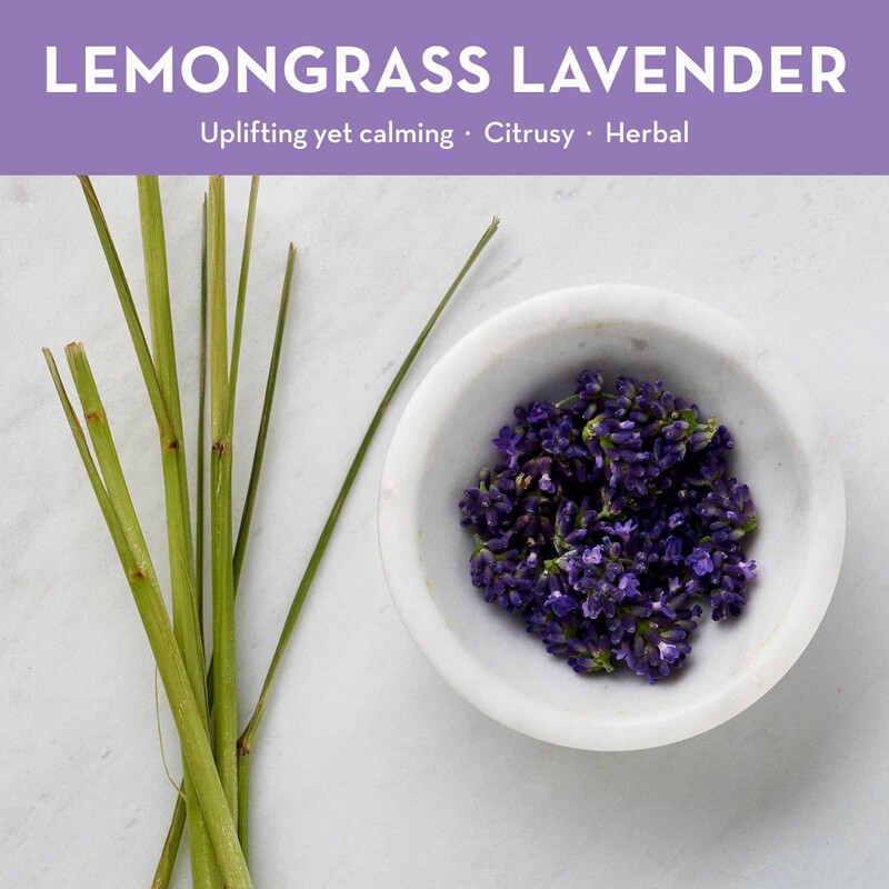 Lemon Grass Lavender Reed, 3oz,<br />
<br />
Our reed diffusers feature a 100 ml / 3.5 oz glass bottle with ten diffuser sticks. Insert the reeds into the open bottle and they will disperse an incredibly luxurious fragrance slowly into the air, scenting your room for months.<br />
Made in United States of America