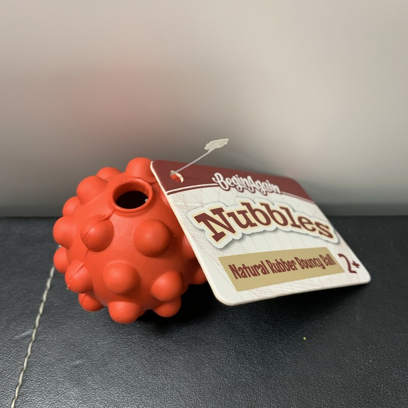 Nubble Bouncing Ball Red, 2+, Size: Loot Bag