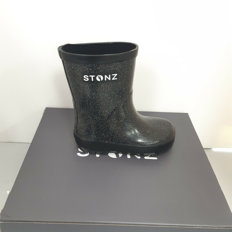 Rain Boot 5t, Black, Size: Footwear