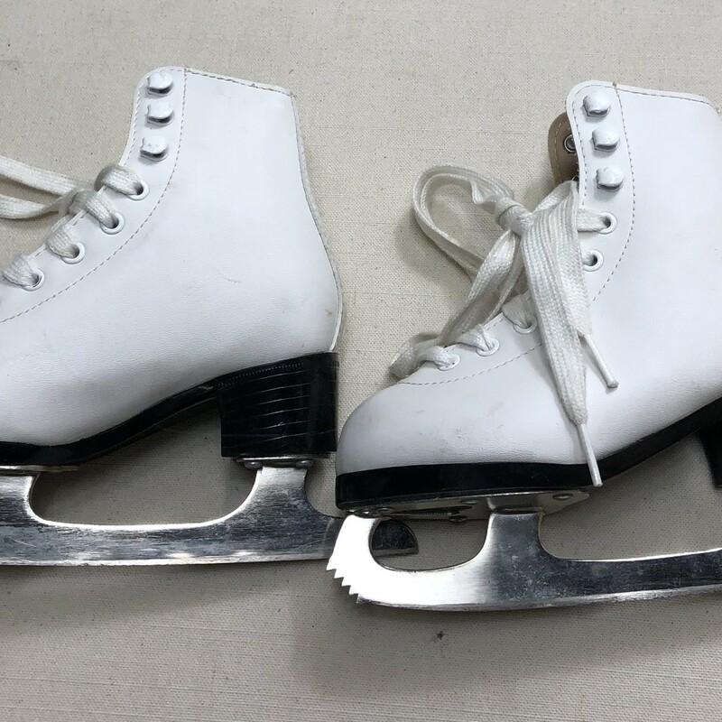 Figure Skates Chimo Tara, White, Size: 12Y