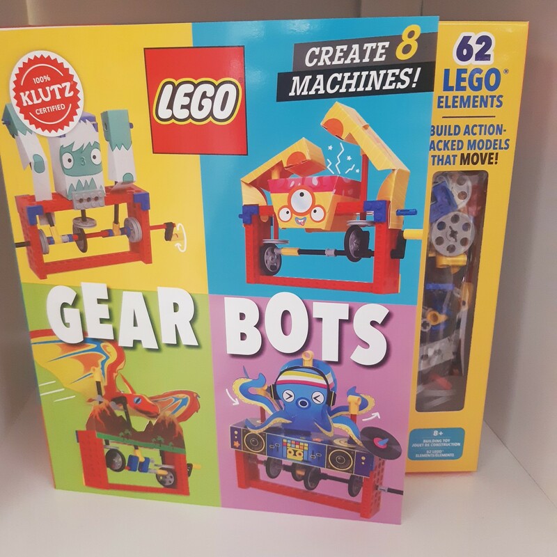 Lego Gear Bots, 8+, Size: Build