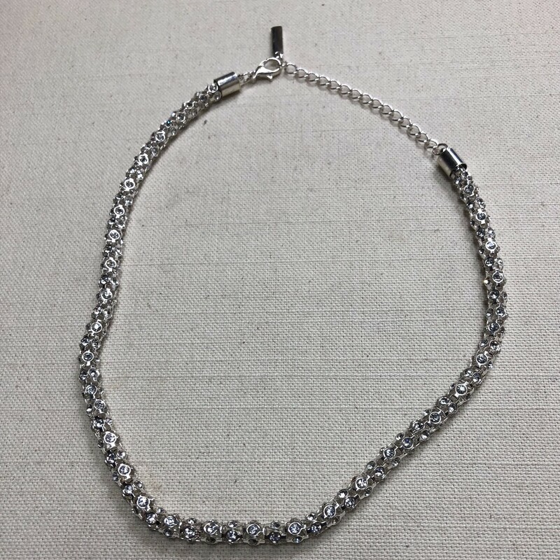 JF Necklace, Silver