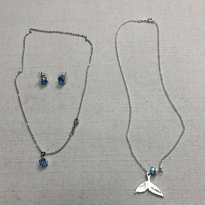 2necklace& Earings, Size: One Size