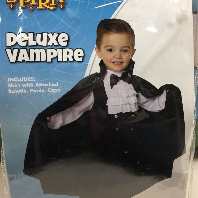 Vampire, Black, Size: 2T/4T