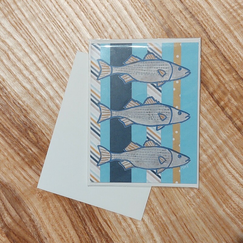 Card: 3 Little Fish