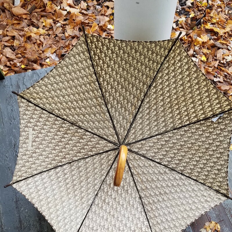 LOUIS VUITTON VINTAGE umbrella, PARAPLUIE MONOGRAM