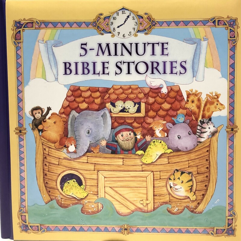 5 Minute Bible Stories, Multi, Size: Hardcover
