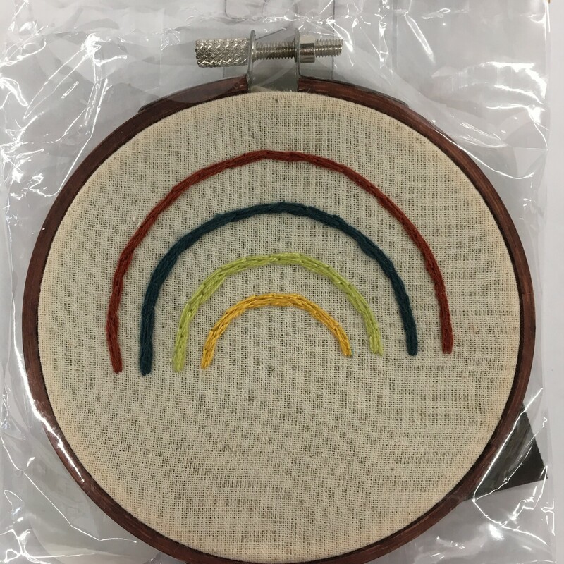 Jai Embroidery, Size: Hoop, Color: 4 Inch