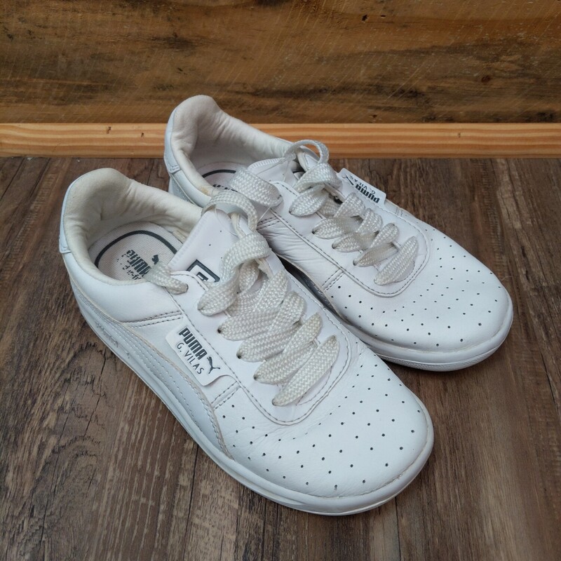 Puma G. Vilas Youth, White, Size: Shoes 1.5