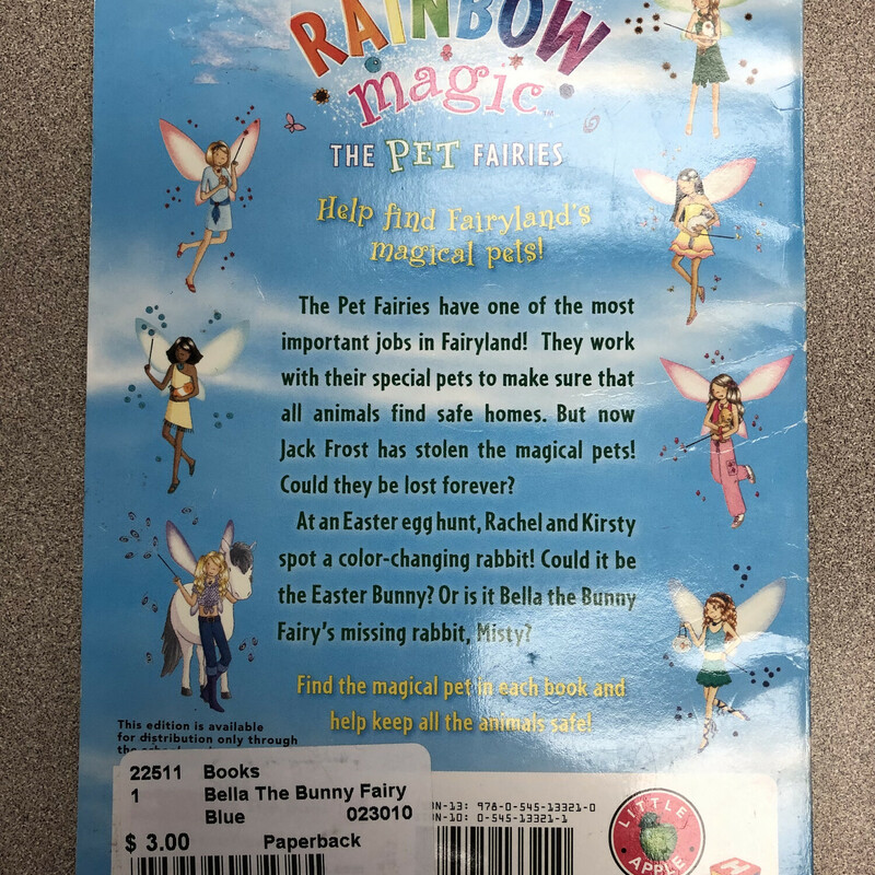 Bella The Bunny Fairy, Blue, Size: Paperback