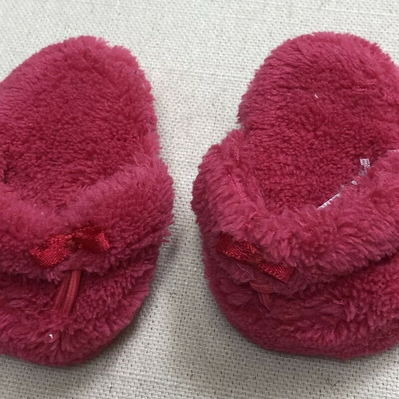 AG Doll Slippers, Pink, Size: 18 Inch doll