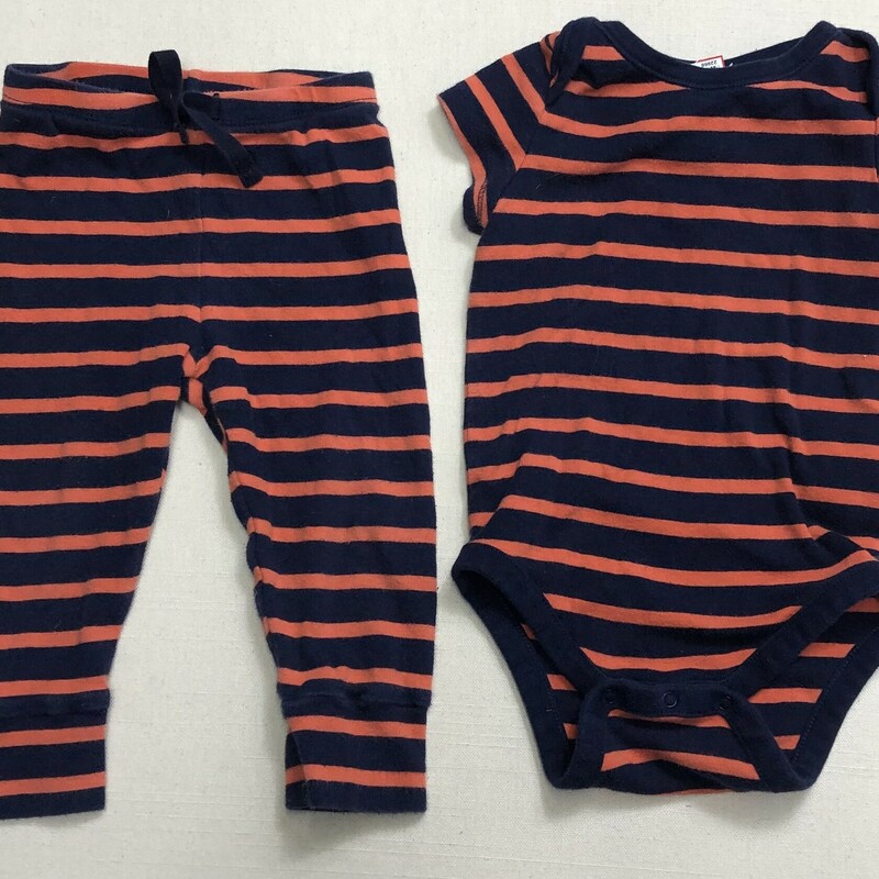 Baby Gap 2pc Set, Orange, Size: 12-18M