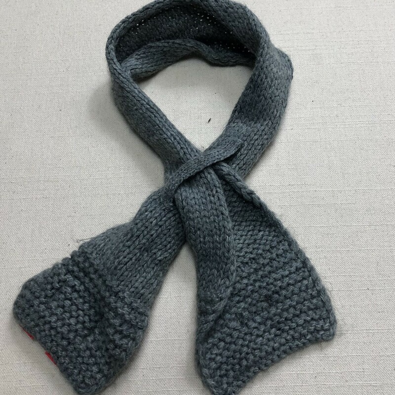 Barts Knit Scarf, Grey, Size: Toddler