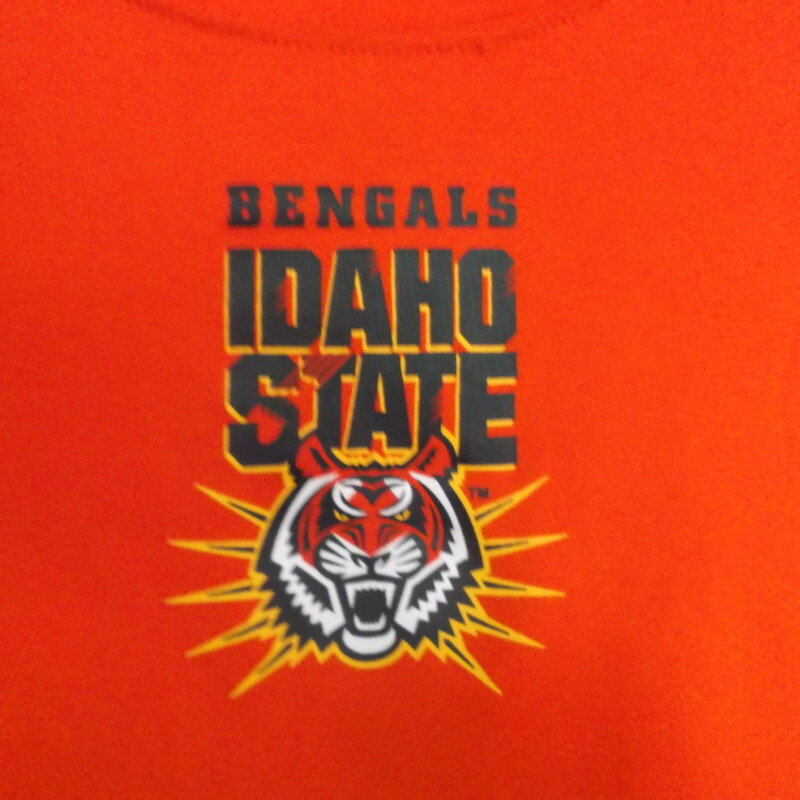 Idaho State Bengals Champion Jersey Short Sleeve T Shirt Orange