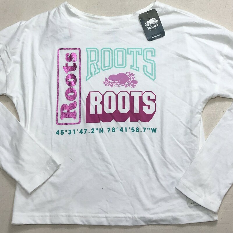 Roots Tee LS, Multi, Size: 11-12Y
New with Tag